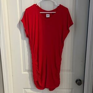 Cabi size large red casual dress